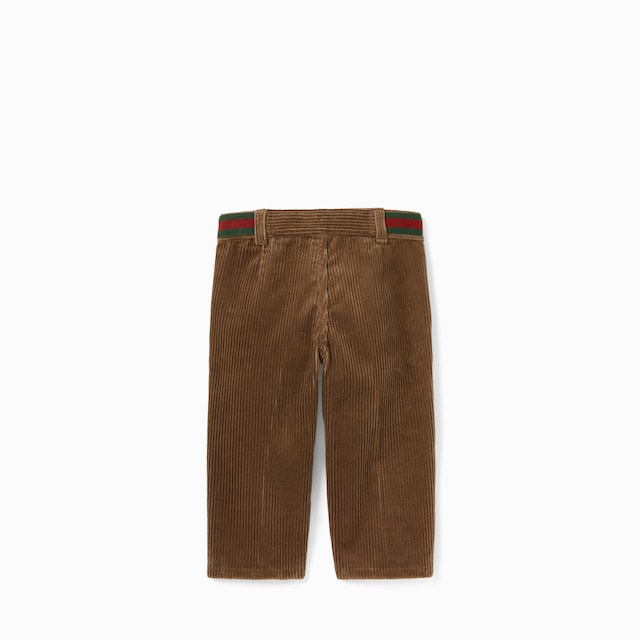 Baby velvet corduroy trousers