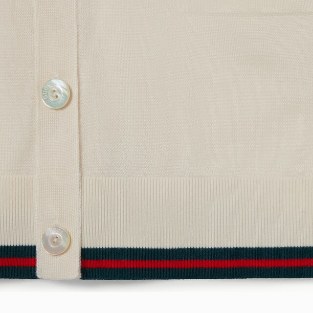 Extra fine cashmere silk cardigan - image 2