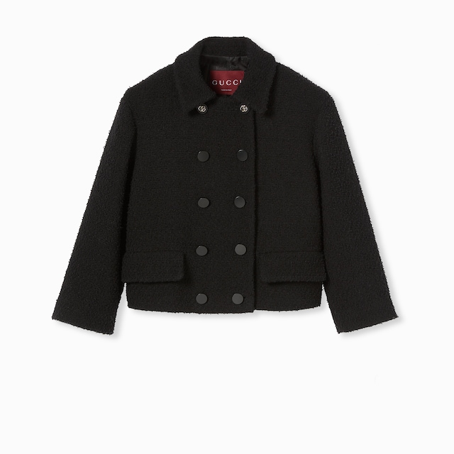 Wool bouclé jacket