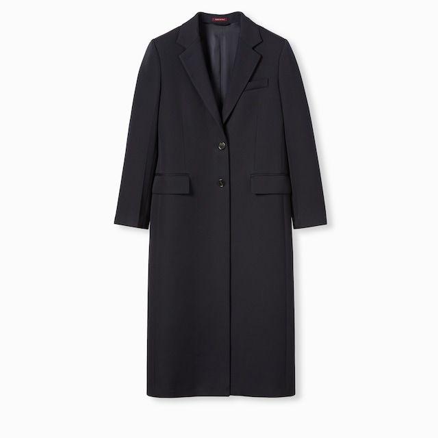 Double wool coat
