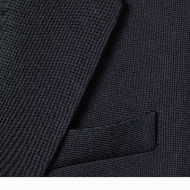 Double wool coat