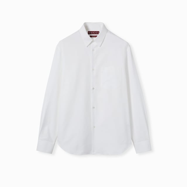 Oxford cotton shirt with Web