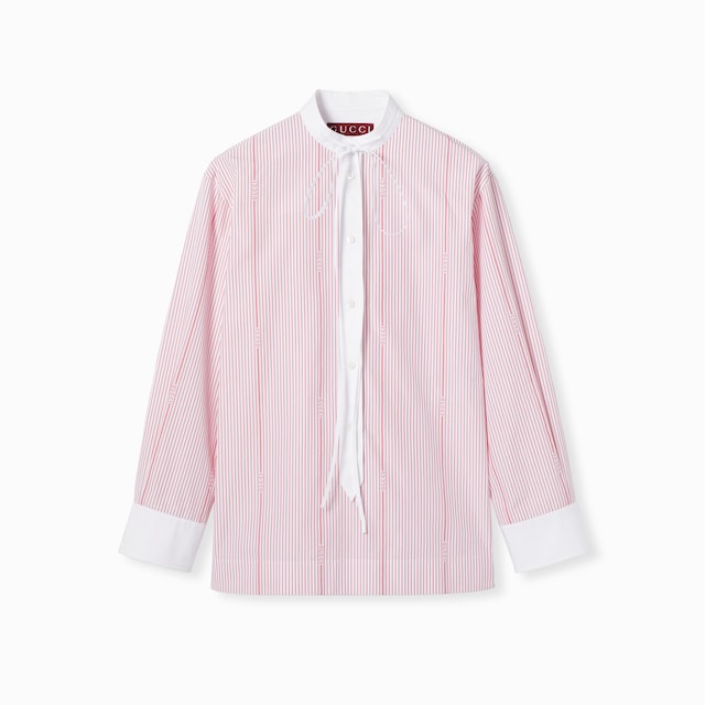 Gucci cotton fil coupé shirt