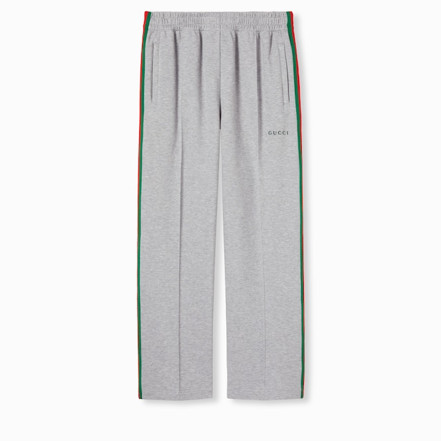 Cotton piquet double sportswear pant