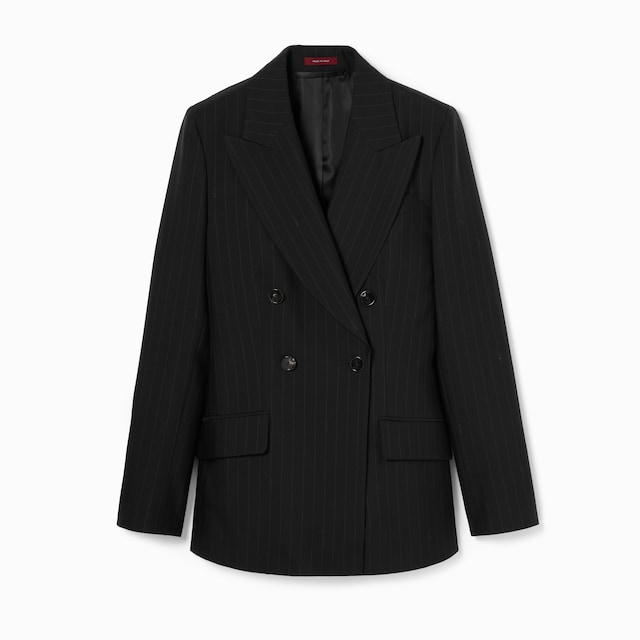 Pinstripe Gucci wool jacquard jacket
