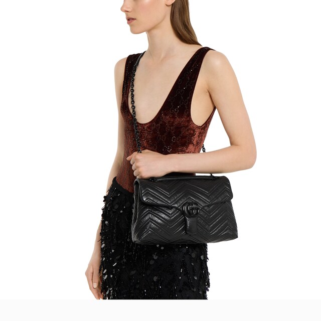 GG Marmont medium shoulder bag - image 2
