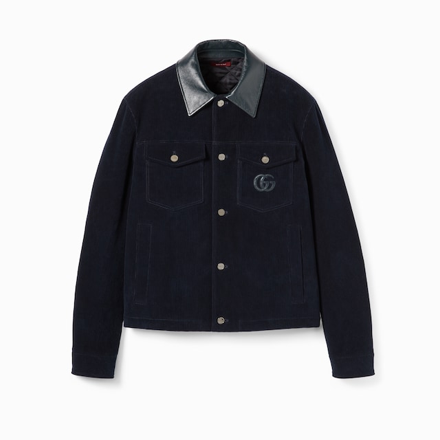 Veste en velours de coton côtelé