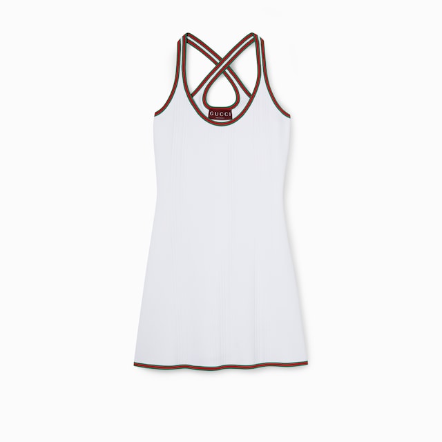 Dress with Web trim