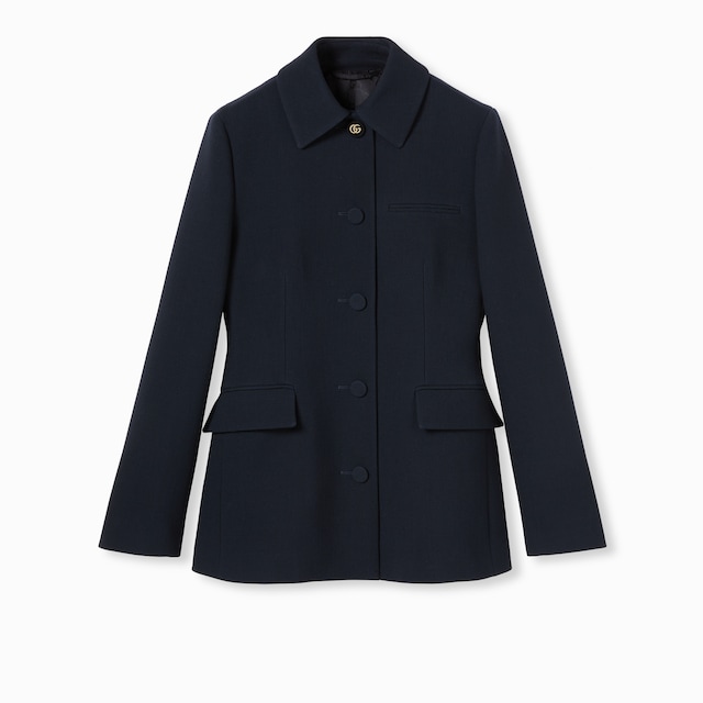 Light crêpe wool jacket
