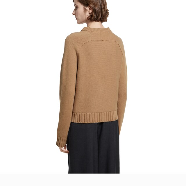 Wool cashmere top with Horsebit - image 3