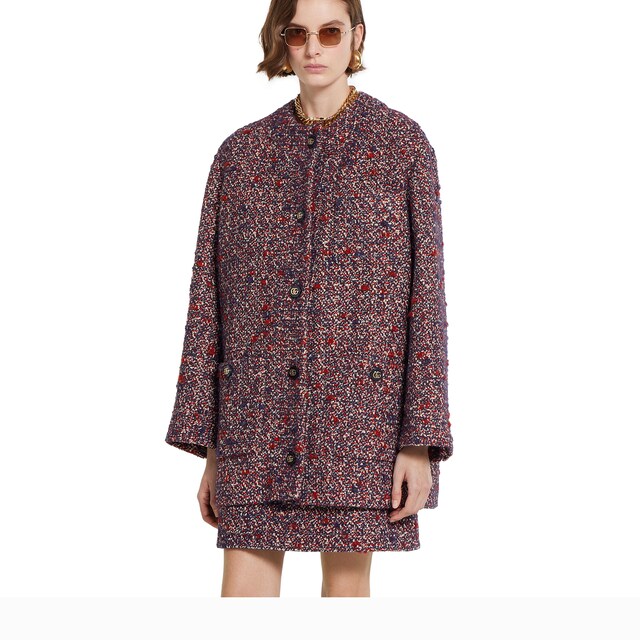 Wool boucle jacket - image 3