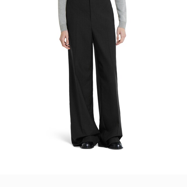Wool pants with logo - image 3