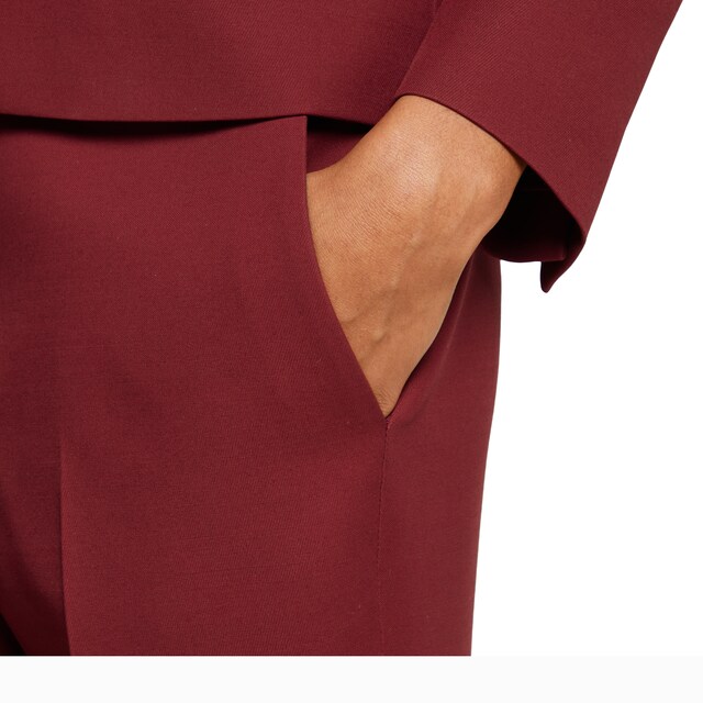 Wool silk pants with embroidery - image 3