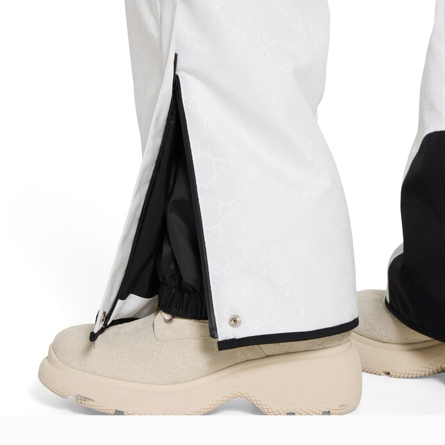 GG technical fabric jacquard pants - image 4
