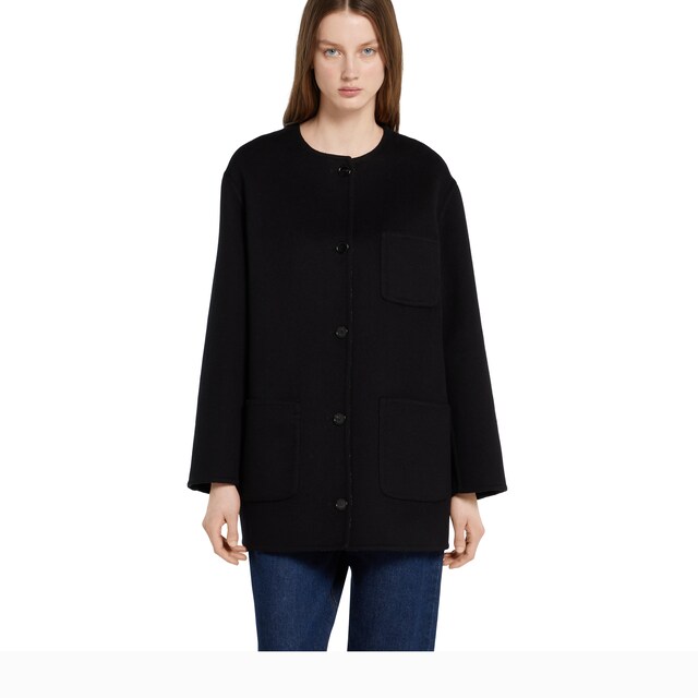 Reversible wool silk jacket - image 5