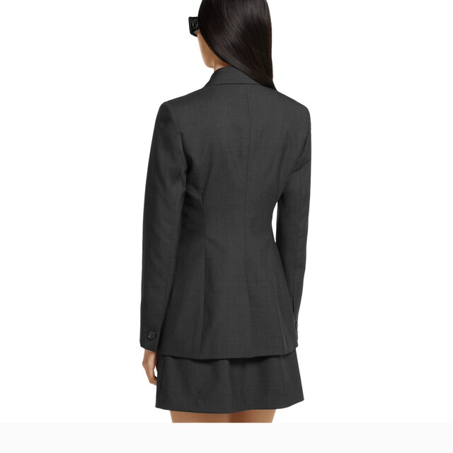 Double-breasted wool jacket - image 2