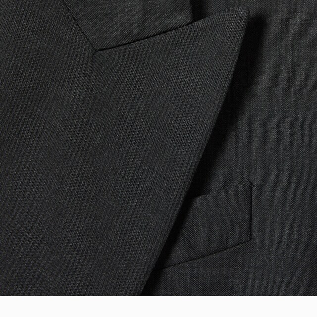 Double-breasted wool jacket