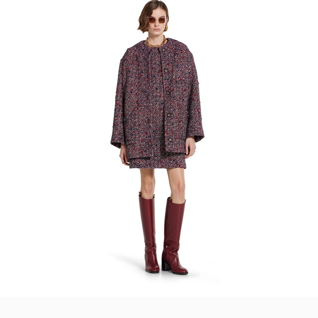 Wool boucle dress - image 5
