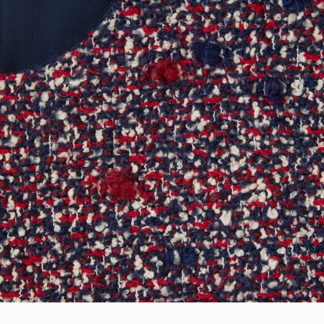 Wool boucle dress