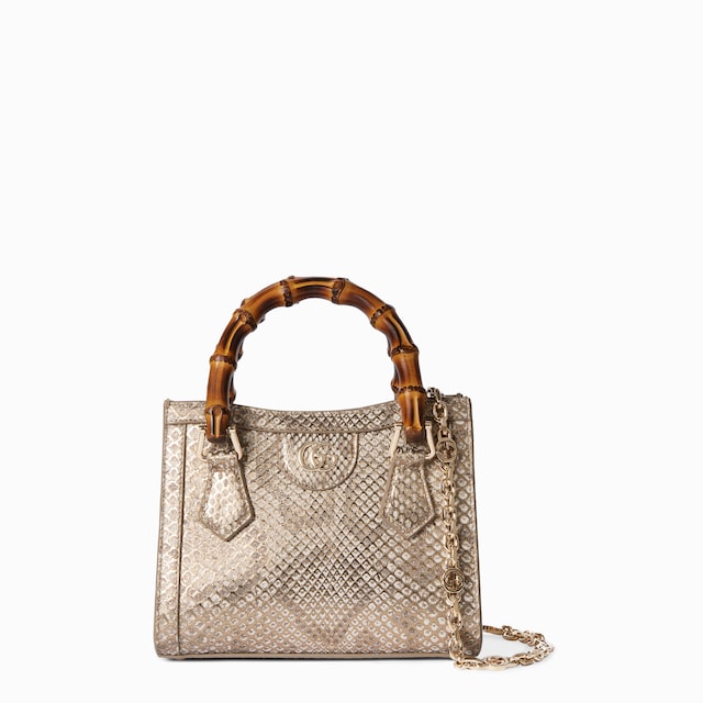 Cabas Gucci Diana petit format en cuir python