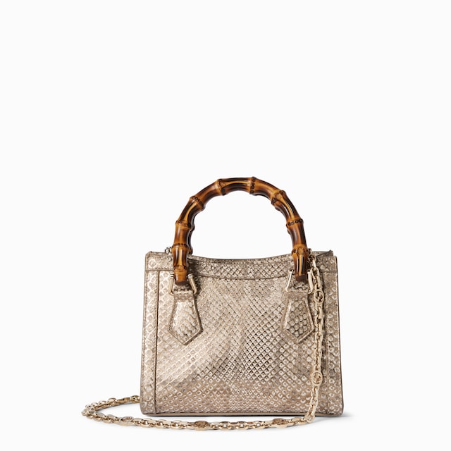 Cabas Gucci Diana petit format en cuir python