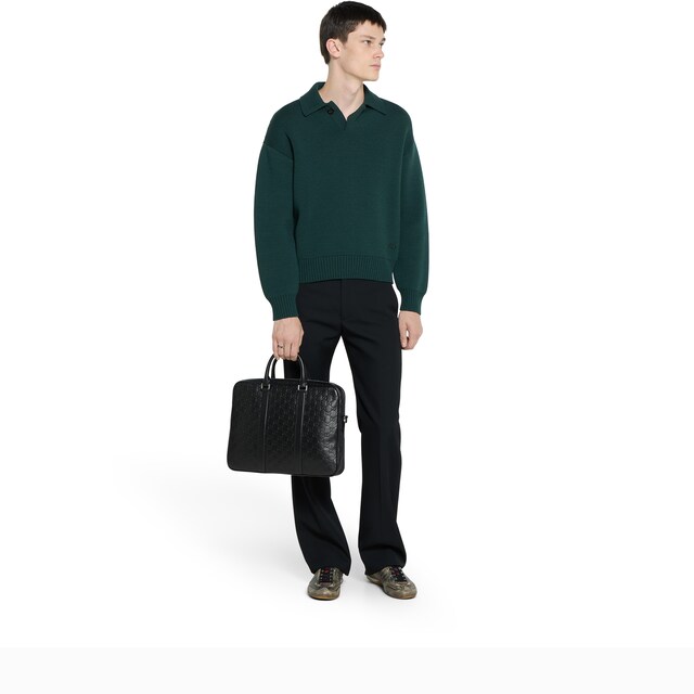 GG Emblem large briefcase - image 2