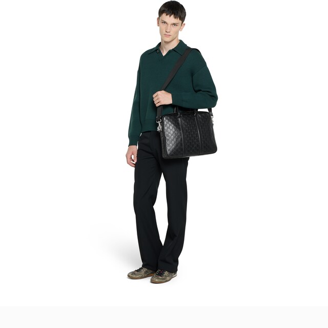 GG Emblem large briefcase - image 3
