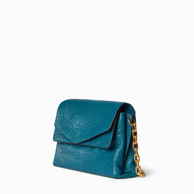 Large shoulder bag with chain