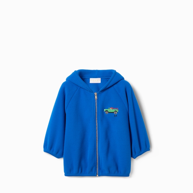 Baby fleece zip jacket