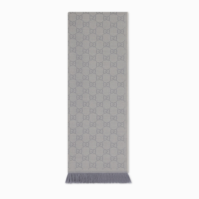 GG wool scarf