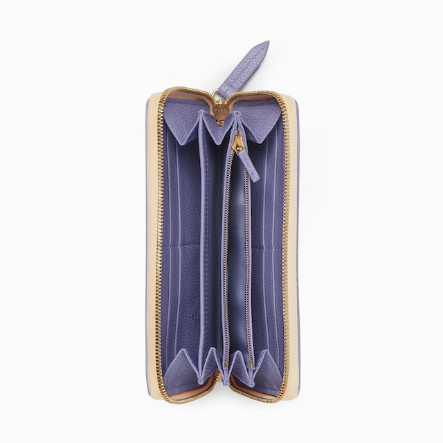 日本限定 ダブルG バイカラー ジップアラウンドウォレット