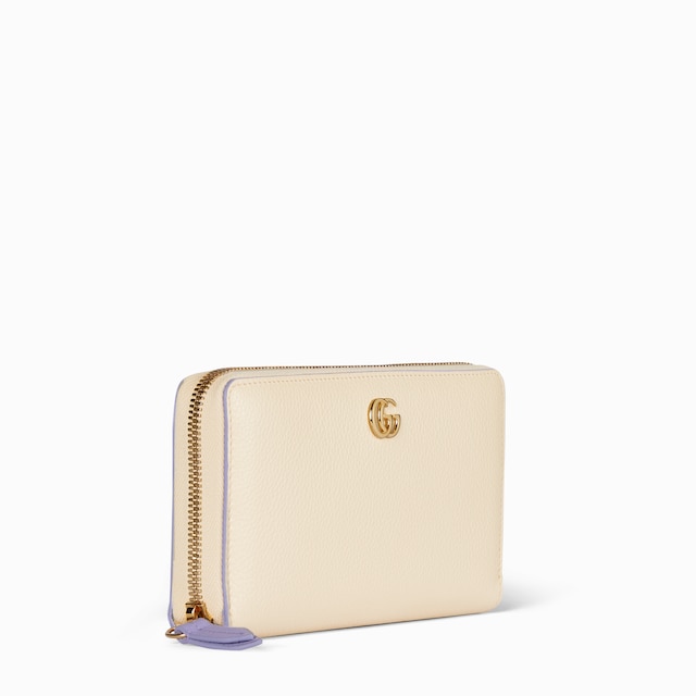 日本限定 ダブルG バイカラー ジップアラウンドウォレット