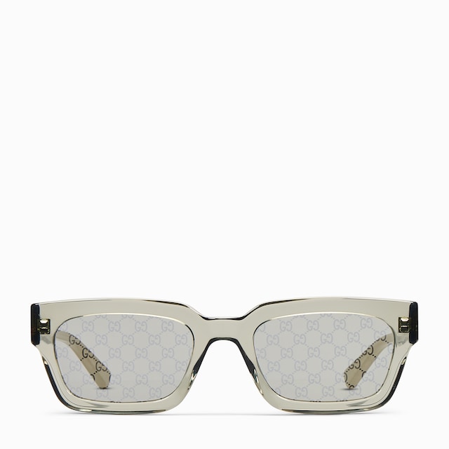 长方形镜框太阳眼镜