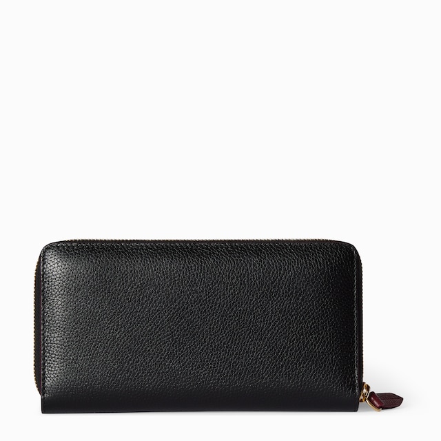 Bi-color GG Marmont zip around wallet