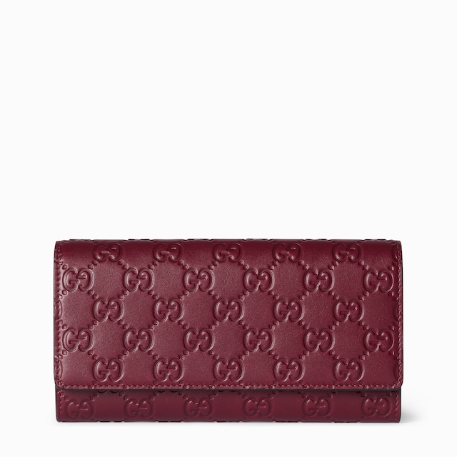 GG Emblem continental wallet