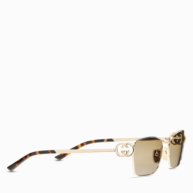 Rectangular frame sunglasses