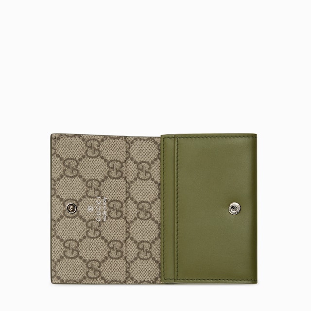 〔GGエンブレム〕日本限定 カードケース ベージュ インテリア