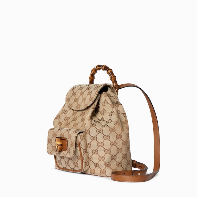 Bamboo small backpack