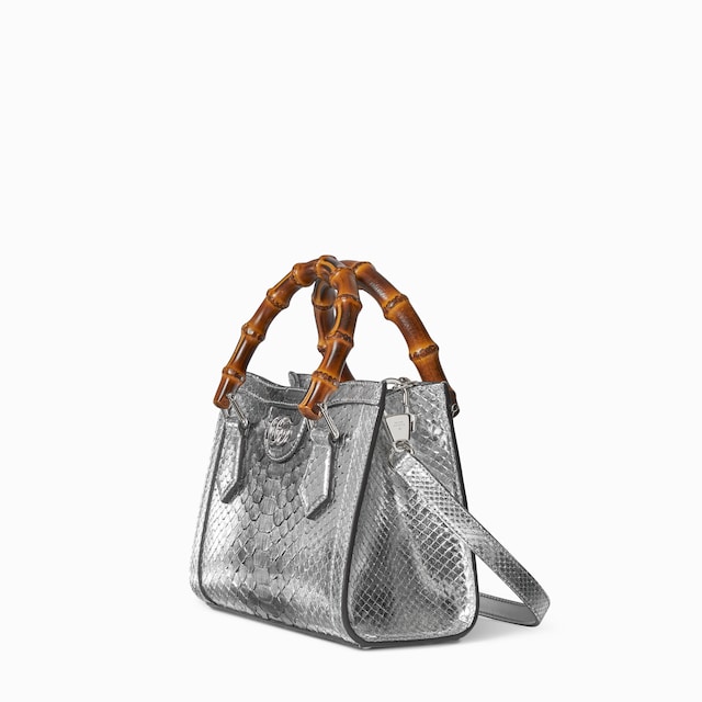 Gucci Diana python small tote bag