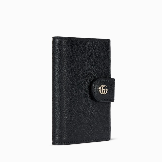 Porte-cartes bicolore GG Marmont