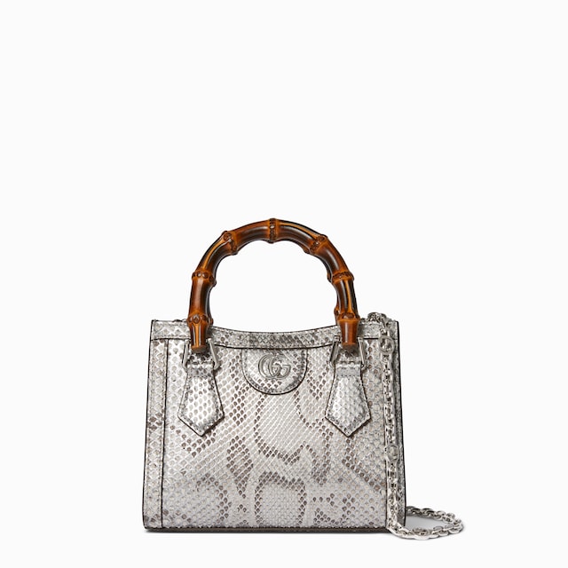 Cabas Gucci Diana petit format en cuir python