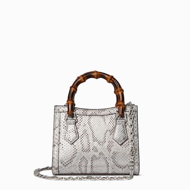 Cabas Gucci Diana petit format en cuir python