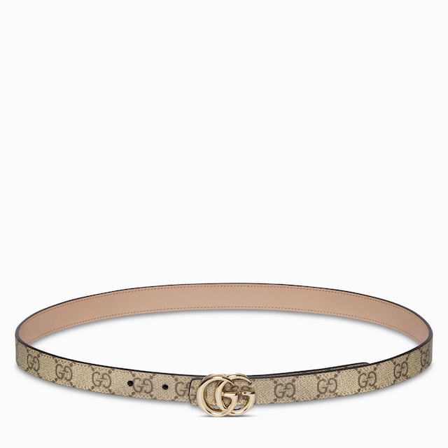 Ceinture fine réversible GG Marmont