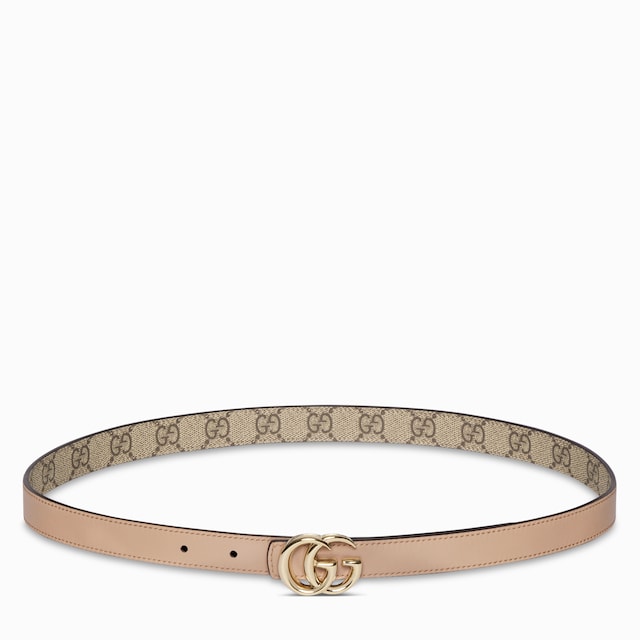 Ceinture fine réversible GG Marmont
