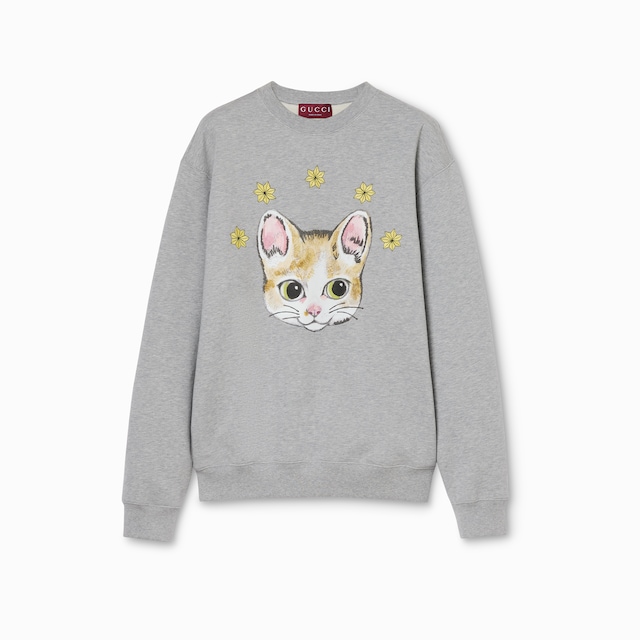 日本限定 ヒグチユウコ コットンジャージー スウェットシャツ