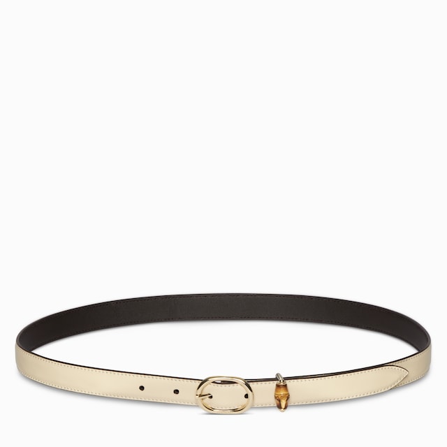 Cintura sottile con fibbia ovale