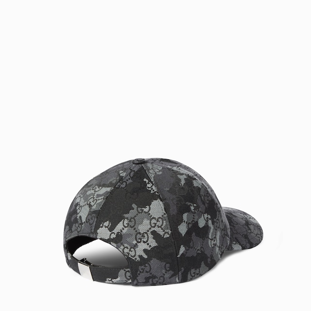 GG marbled canvas baseball hat