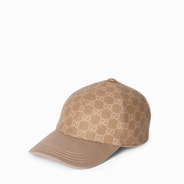 GG knit fabric baseball hat