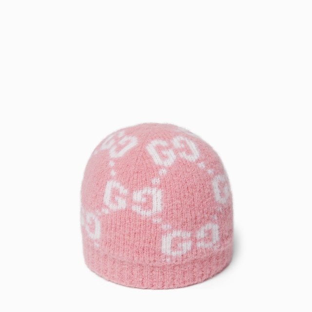 Bonnet en mélange d’alpaga GG