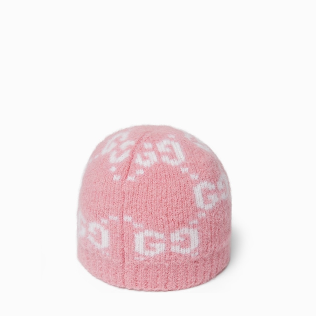 Bonnet en mélange d’alpaga GG